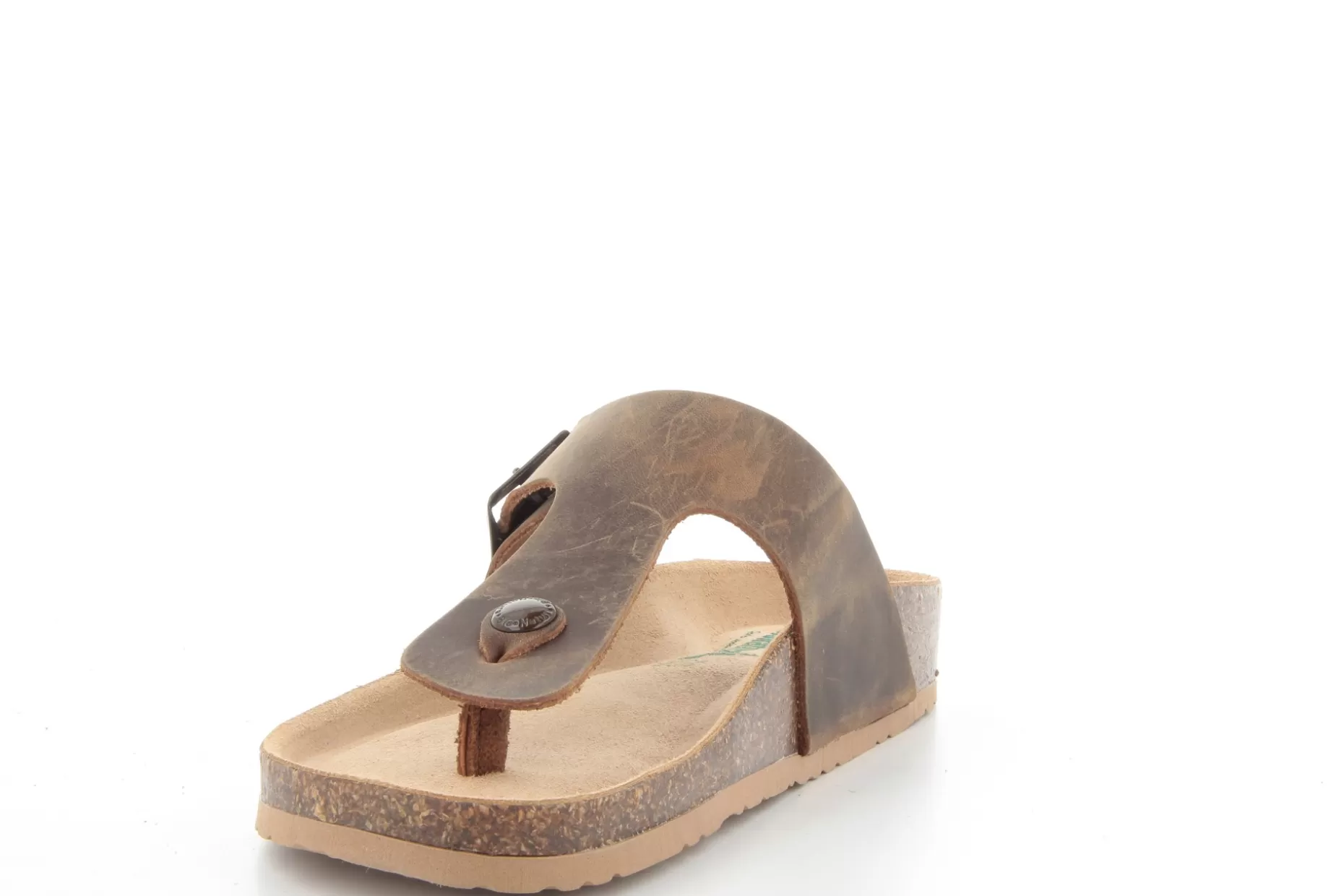 BioNatura Men's Summer^11 Finger U Imb Crazy Horse Tortora