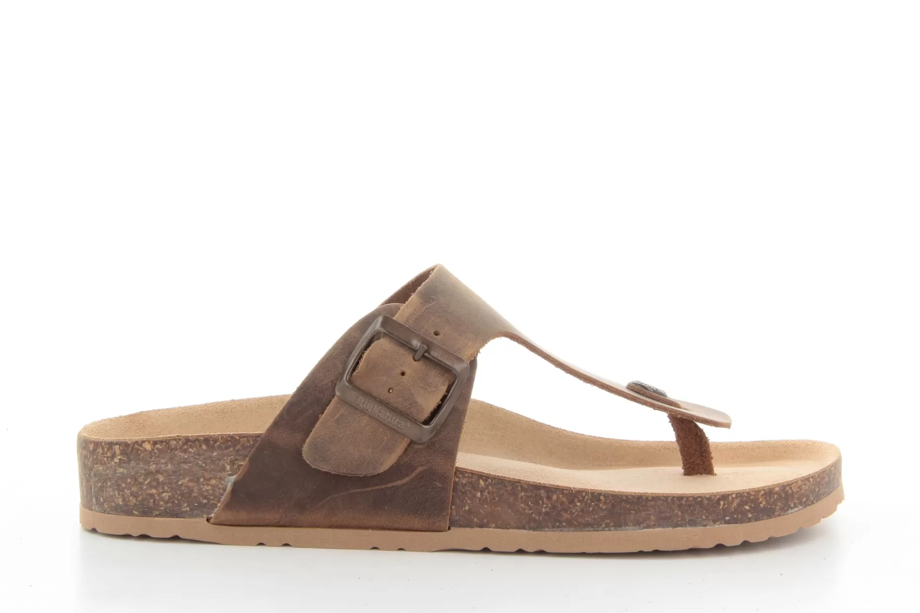 BioNatura Men's Summer^11 Finger U Imb Crazy Horse Tortora