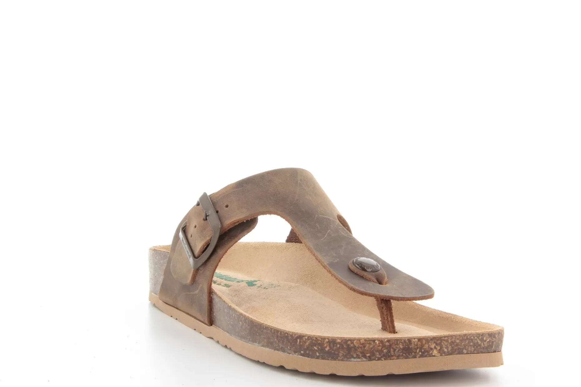 BioNatura Men's Summer^11 Finger U Imb Crazy Horse Tortora